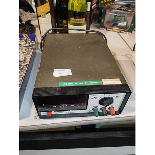 555 - Schlumberger Digital Multi Meter Solartron 7050