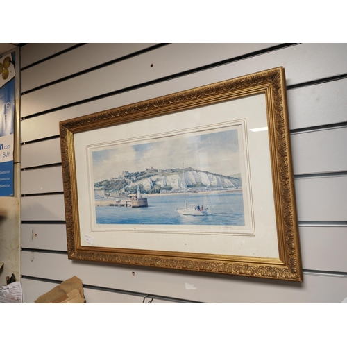 572 - Limited Edition Harbour Scene Print By Karl Pitwon