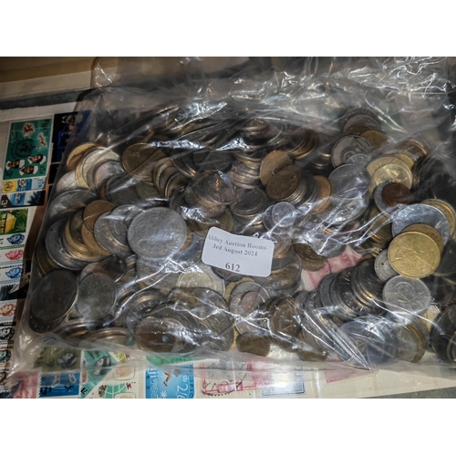 612 - Heavy Bag Of Mixed Coins