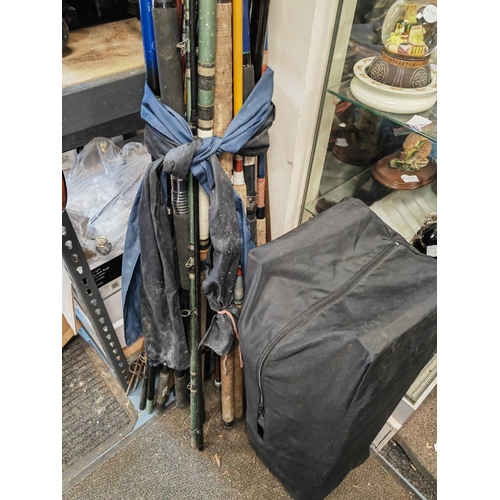 87 - Bundle Of Fishing Rods