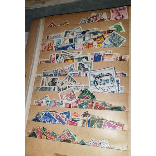 602 - 3 Pages Of French Stamps