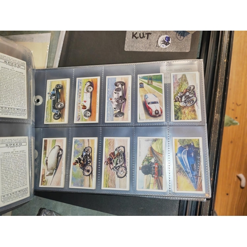 608 - Folder Of Mixed Cigarette Cards