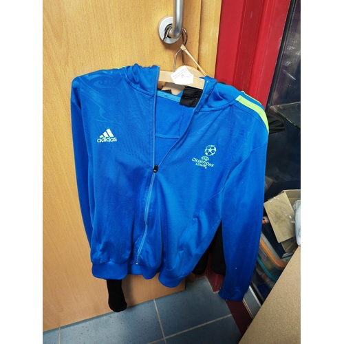 23 - 2 Nike/Adidas Track Tops