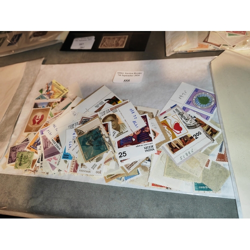 707 - Bag Of Indian Stamps