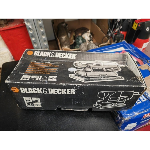 130 - Black And Decker Sander In Box