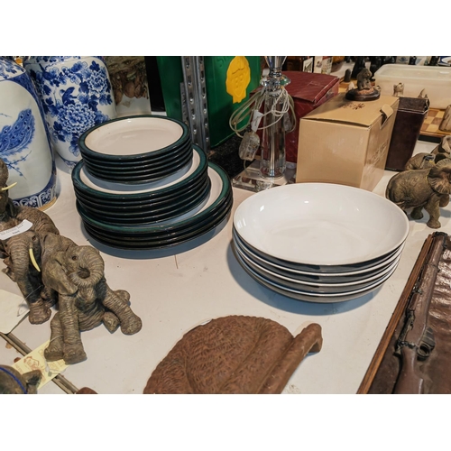 508 - Part Denby Dinner Set Plates And Bowls