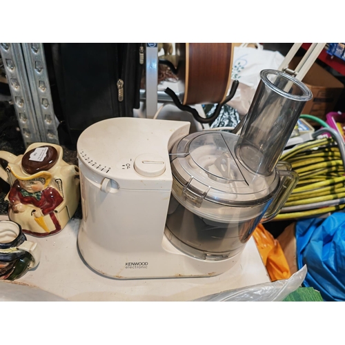 541 - Kenwood Electronic Food Mixer With Accessories And Hand Blender