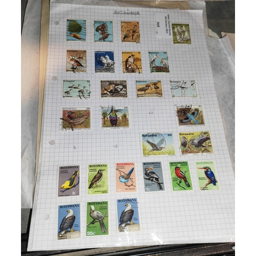 568 - Sheet Of Botswana Stamps