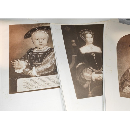 592 - 30 Plates, Henry V111 , 1902, Ft Wives And Related, Includes 1 Colour And 2 Fold Out, Prints Trimmed... 