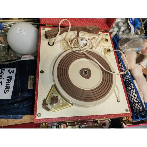 254 - Vintage Record Player