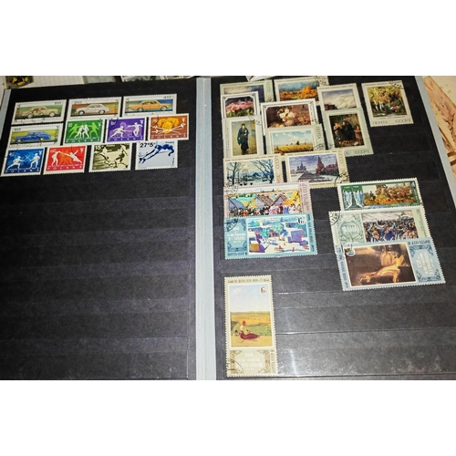 597 - 2 Albums Of Russian And Polish Stamps