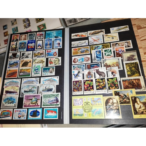 597 - 2 Albums Of Russian And Polish Stamps