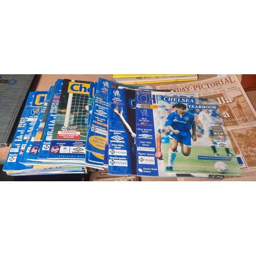 15 - Selection Of Chelsea Football Programmes