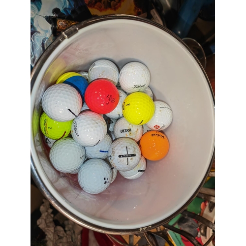 172 - Bin Of 50 + Golf Balls