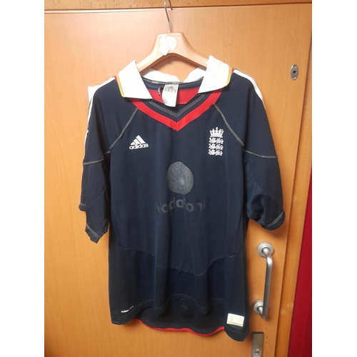 27 - England Cricket Shirt Xxl