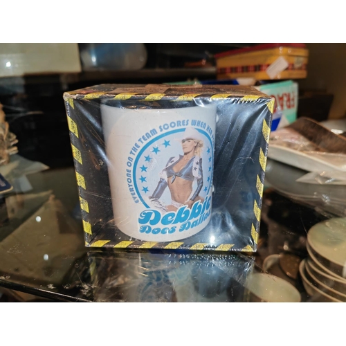 297 - Debbie Does Dallas Mug Sealed In Packaging