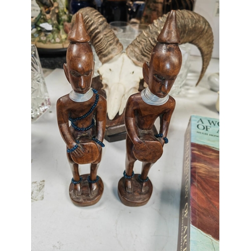 440 - Pair African Carvings