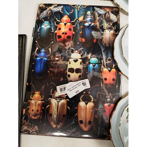 452 - Tin Plate Beetles Sign