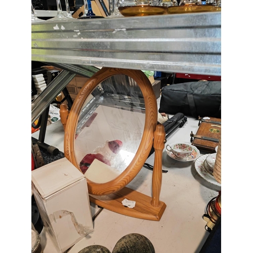 488 - Pine Swing Mirror