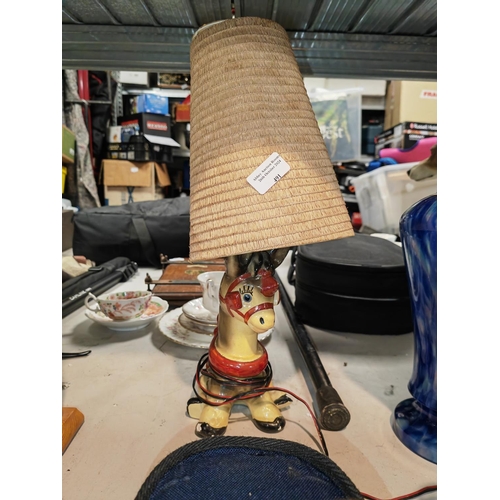 491 - Muffin The Mule Table Lamp Af