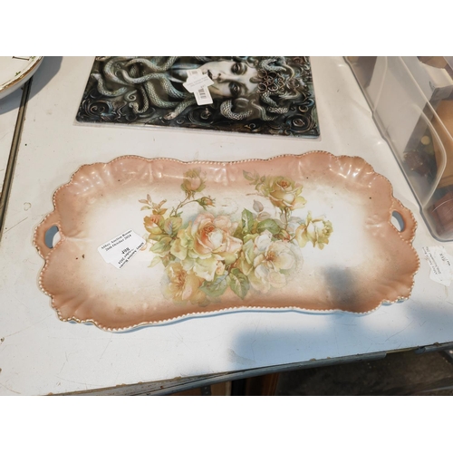 498 - Floral Serving Plate