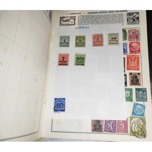 563 - Old Satellite Album With Stamps