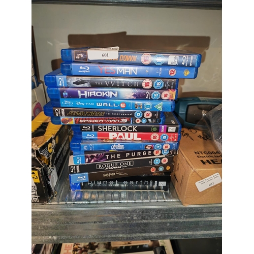 601 - 14 Blue Ray Dvd'S