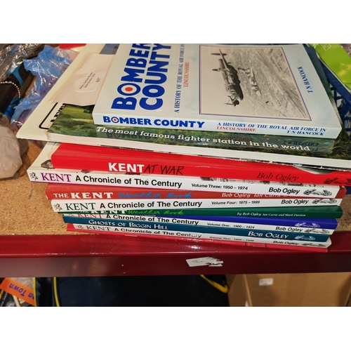 617 - 11 Books On Planes, Kent Etc