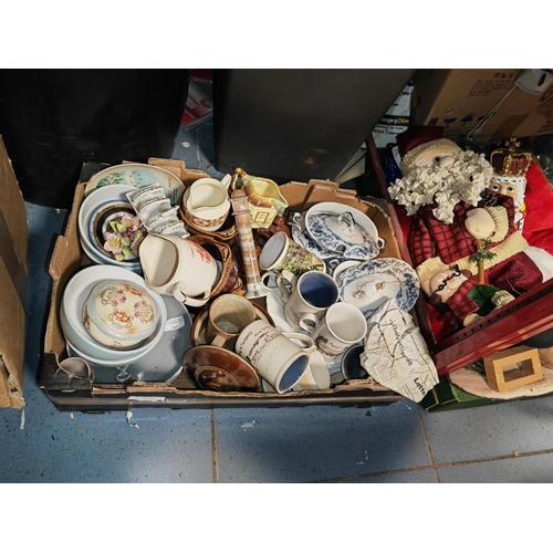 631 - Box Of Assorted China