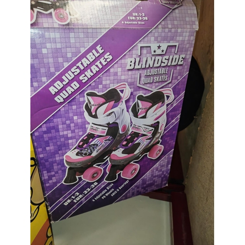 632 - Pair Of Roller Skates In Box