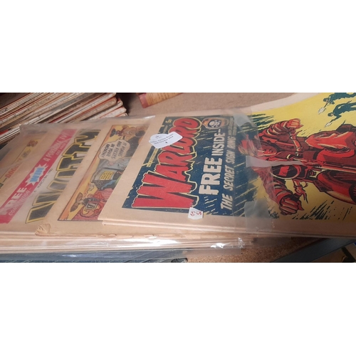 4 - Bundle Of Mixed Comics Including Warlord, Nutty Etc