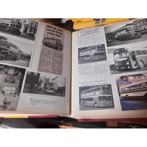 8 - 2 Photograph Albums, Kent& Sussex, Steam &Transport Shows, Bus Rallies, Carnivals & Trains In Roches... 