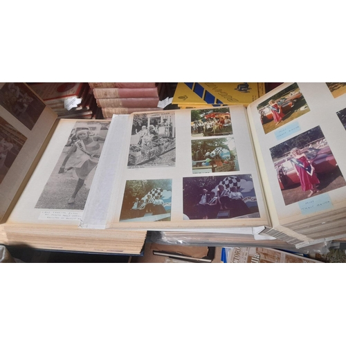 10 - 2 Photograph Albums  Of Carnival Queens, Kent & Sussex 1970'S & 80'S, Maidstone Chatham Tunbridge We... 