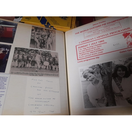 10 - 2 Photograph Albums  Of Carnival Queens, Kent & Sussex 1970'S & 80'S, Maidstone Chatham Tunbridge We... 