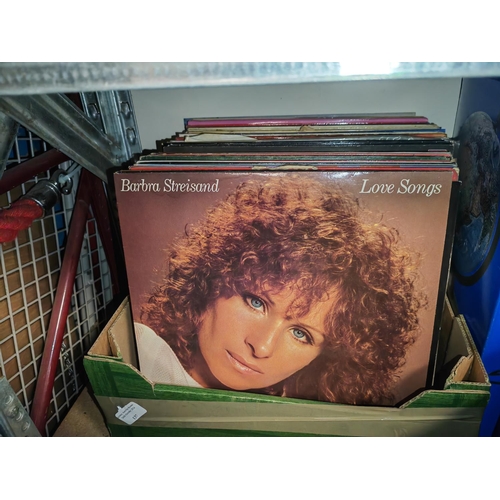 137 - Box Of Vinyl Lp Records