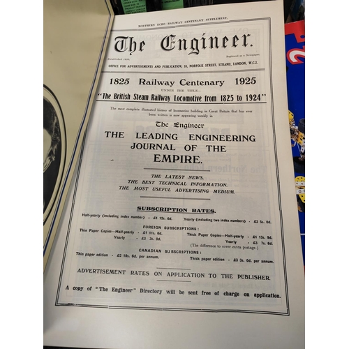 165 - Northern Echo Railway Centenary Supplement Commemorative Facsimile Edition