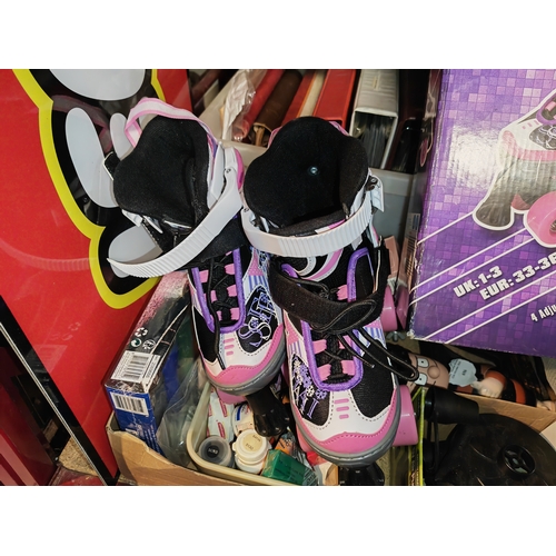 632 - Pair Of Roller Skates In Box