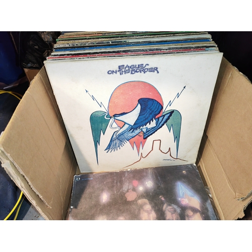 630 - Box Of Rock Lp Records