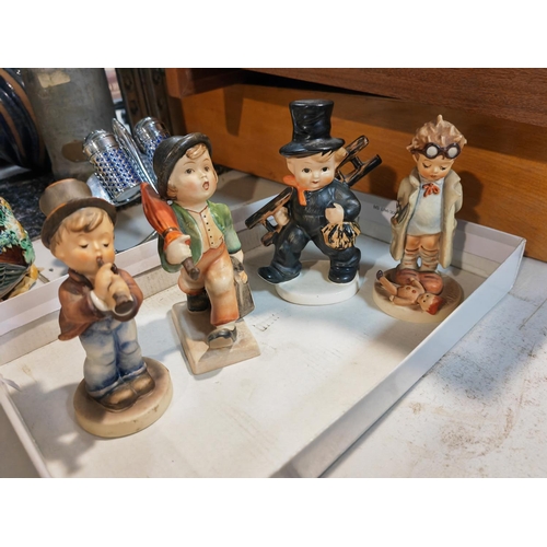 552 - 4 Vintage Gobel/Hummel Large Figures