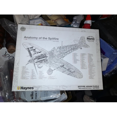 600 - Raf Spitfire Haynes Jigsaw Unused