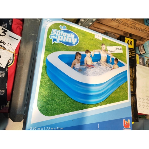 632 - Splash And Play Swimming Pool Boxed