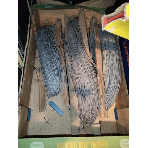 638 - 3 Rolls Of Vintage Branded Wire