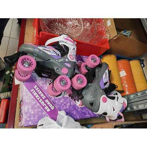 661 - Pair Of Roller Skates In Box