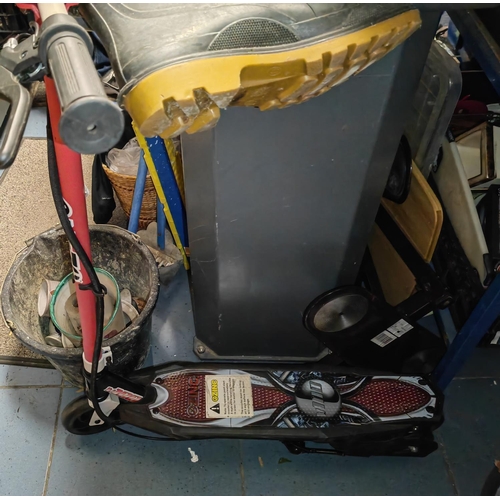 693 - Zinc Electric Scooter No Charger Untested