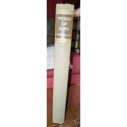 4 - Works Of Love By Soren Kierkegaard, Book Published By Princetan, 1946, 1St Uk Edition