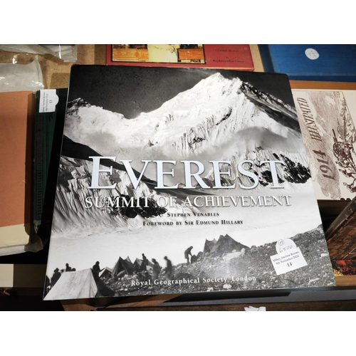 14 - Book Called Everest Summet Of Achievement By Steven Venables