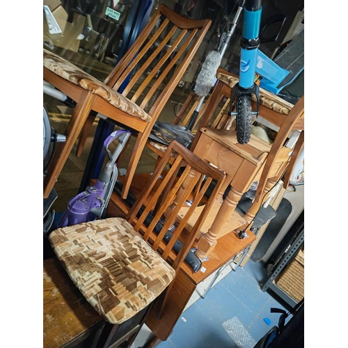 71 - G-Plan Teak Drop Leaf Table And 4 Chairs