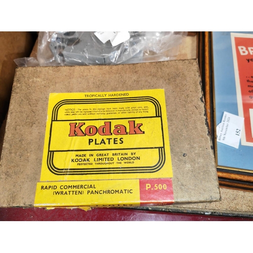 149 - Kodak Photo Plates In Box