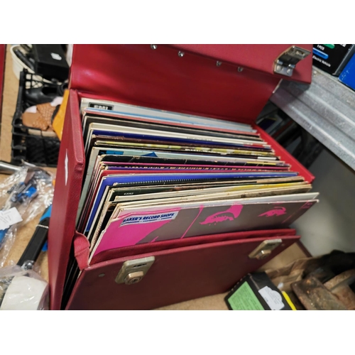 162 - Case Of Lps Records