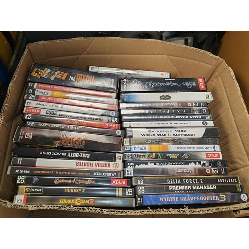 173 - 3 Boxes Of Pc Games, Some Rare Titles